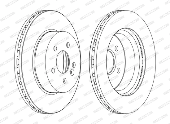 Brake Disc PREMIER DDF1036C