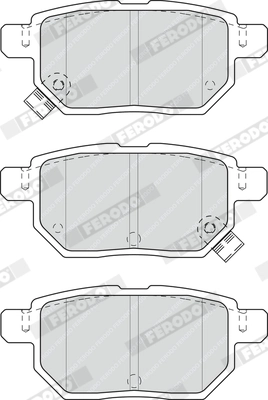 Brake Pad Set, disc brake PREMIER FDB4335