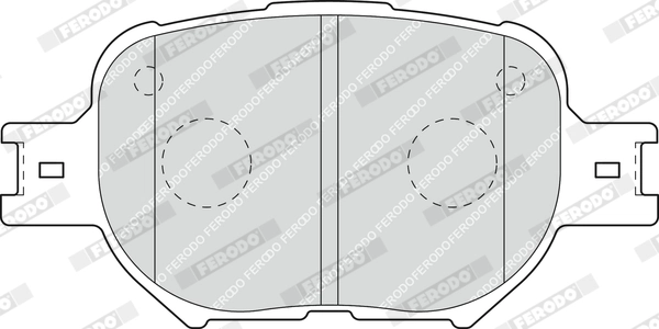Brake Pad Set, disc brake PREMIER ECO FRICTION FDB1528