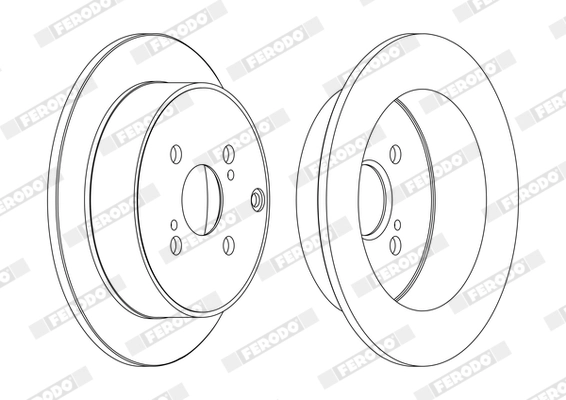 Brake Disc PREMIER DDF1409C