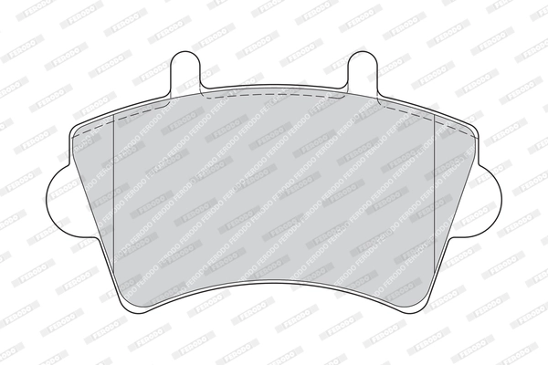 Brake Pad Set, disc brake PREMIER ECO FRICTION FVR1452