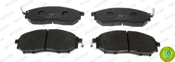 Brake Pad Set, disc brake PREMIER ECO FRICTION FDB1881