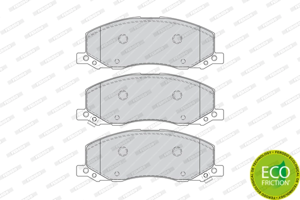 Brake Pad Set, disc brake PREMIER ECO FRICTION FDB4278