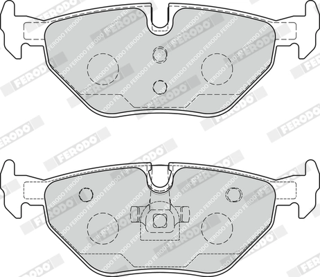 Brake Pad Set, disc brake PREMIER ECO FRICTION FDB1867
