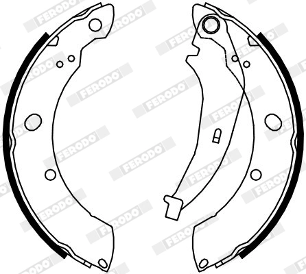 Brake Shoe Set PREMIER FSB4074