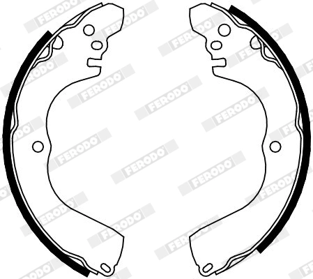 Brake Shoe Set PREMIER FSB638
