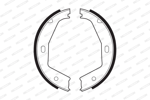 Brake Shoe Set, parking brake PREMIER FSB292