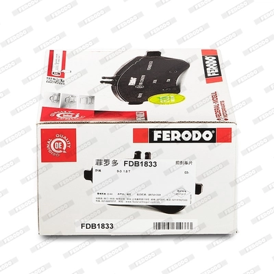 Brake Pad Set, disc brake PREMIER ECO FRICTION FDB1833