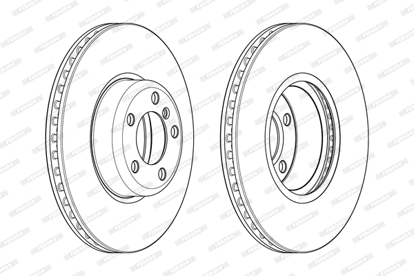 Brake Disc PREMIER DDF2403C-1