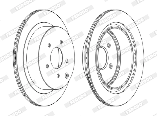Brake Disc PREMIER DDF1506C
