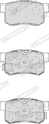 Brake Pad Set, disc brake PREMIER ECO FRICTION FDB4227