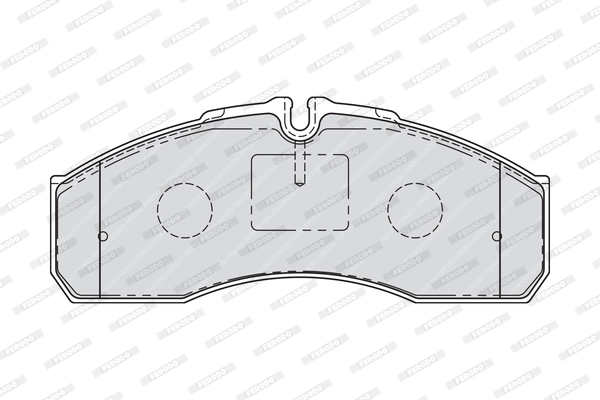 Brake Pad Set, disc brake PREMIER ECO FRICTION FVR1791