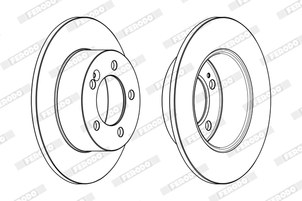 Brake Disc PREMIER DDF1976C