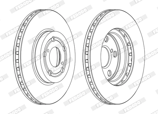 Brake Disc PREMIER DDF1064C