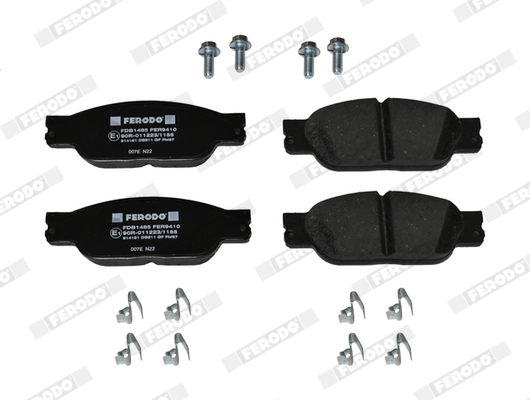 Brake Pad Set, disc brake PREMIER FDB1485