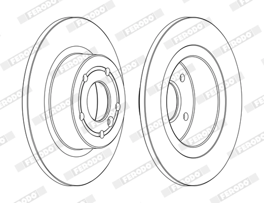 Brake Disc PREMIER Coat+ disc DDF874C