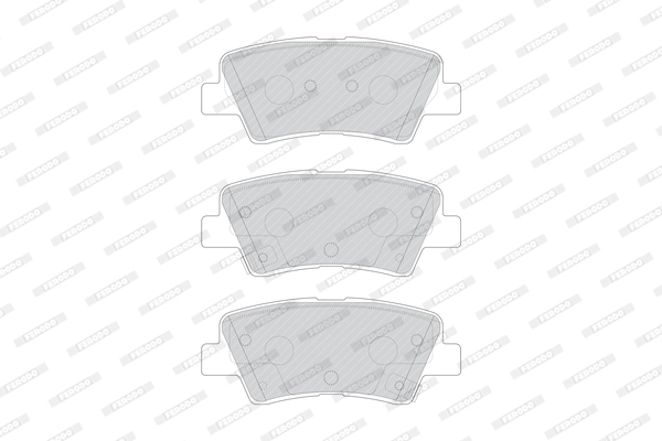Brake Pad Set, disc brake PREMIER FDB4833