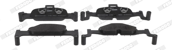 Set bantalan rem, rem cakram FUSE+ Technology FDB5101