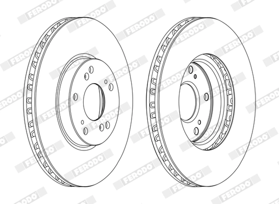 Brake Disc PREMIER DDF1775C