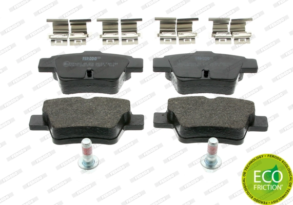 Brake Pad Set, disc brake PREMIER ECO FRICTION FDB1784