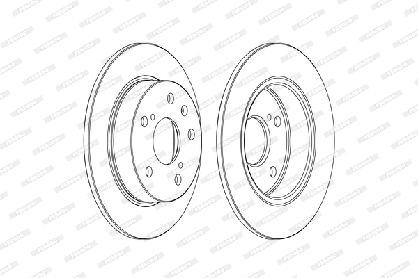 Brake Disc PREMIER DDF2493C