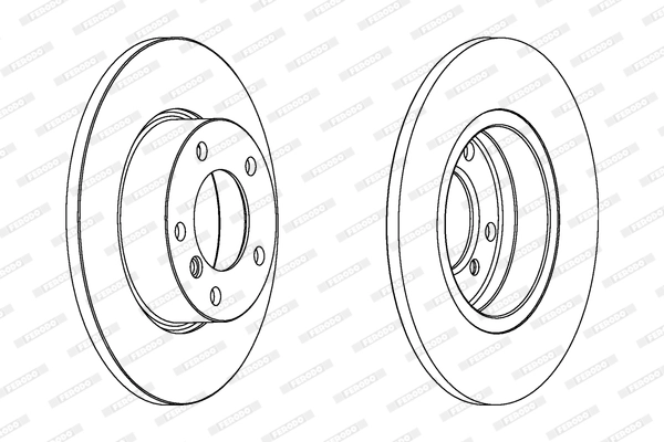 Brake Disc PREMIER DDF248
