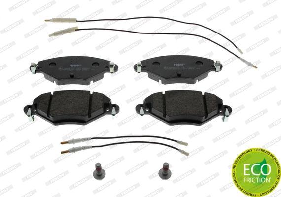 Brake Pad Set, disc brake PREMIER ECO FRICTION FDB1411