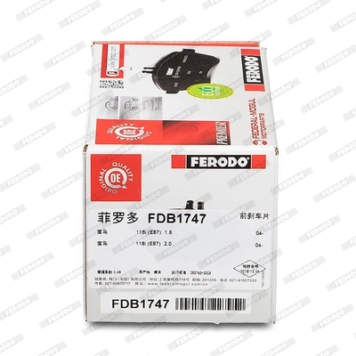 Brake Pad Set, disc brake PREMIER ECO FRICTION FDB1747