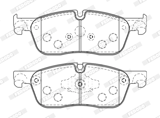 Brake Pad Set, disc brake PREMIER ECO FRICTION FDB5060