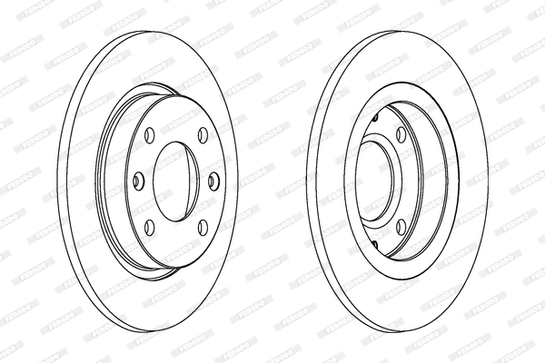 Brake Disc PREMIER DDF059