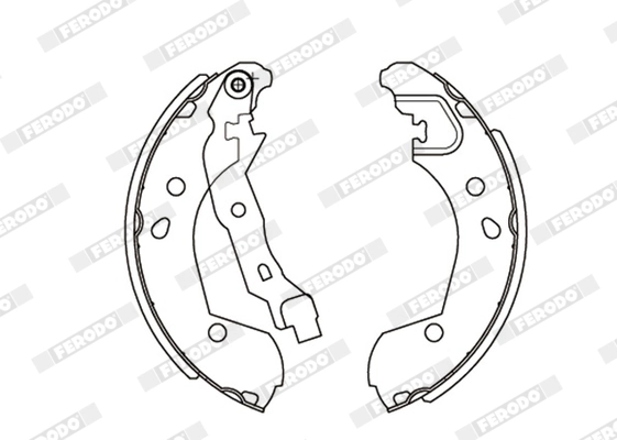 Brake Shoe Set PREMIER FSB649