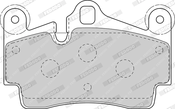 Brake Pad Set, disc brake PREMIER ECO FRICTION FDB1627