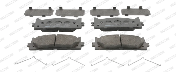Brake Pad Set, disc brake PREMIER ECO FRICTION FDB1991