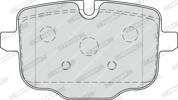 Brake Pad Set, disc brake FUSE+ Technology FDB4381
