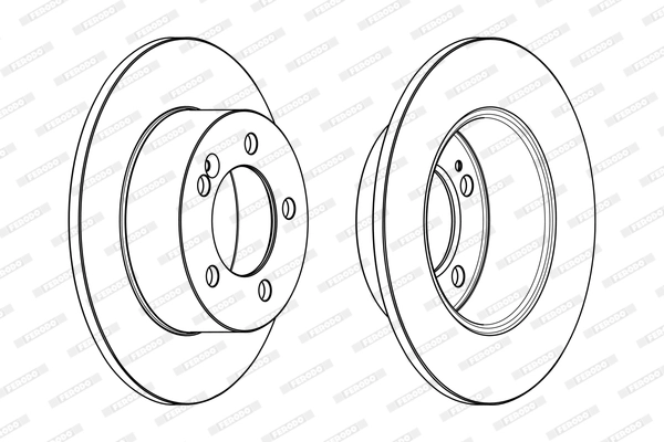Brake Disc PREMIER DDF1976C