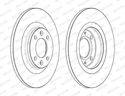 Brake Disc PREMIER DDF2511C