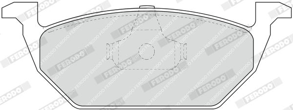 Brake Pad Set, disc brake PREMIER ECO FRICTION FDB1094