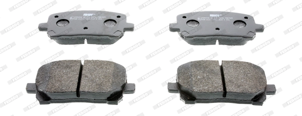Brake Pad Set, disc brake PREMIER ECO FRICTION FDB1529