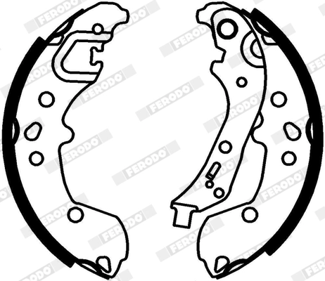 Brake Shoe Set PREMIER FSB4328