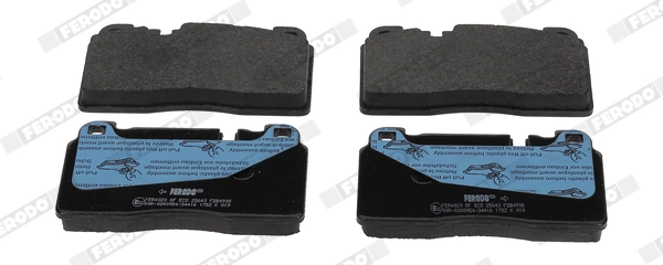 Brake Pad Set, disc brake PREMIER ECO FRICTION FDB4908