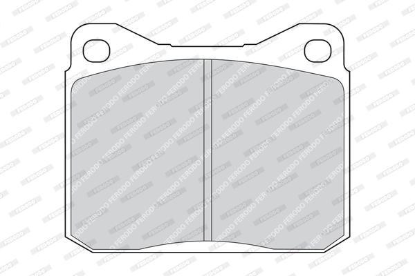FERODO FVR129 Brake Pad Set, disc brake