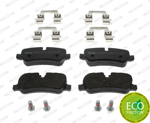 Brake Pad Set, disc brake PREMIER ECO FRICTION FDB1613