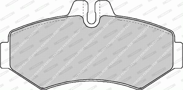 Brake Pad Set, disc brake PREMIER ECO FRICTION FVR1306