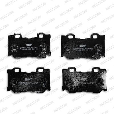 Brake Pad Set, disc brake PREMIER ECO FRICTION FDB4312