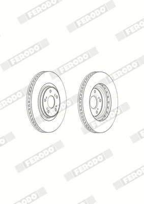 Brake Disc PREMIER DDF1777C-1