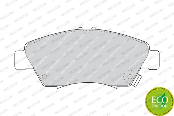 Brake Pad Set, disc brake PREMIER ECO FRICTION FDB776