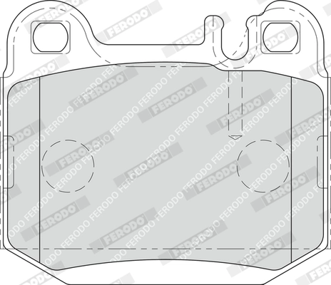 Brake Pad Set, disc brake PREMIER ECO FRICTION FDB1512