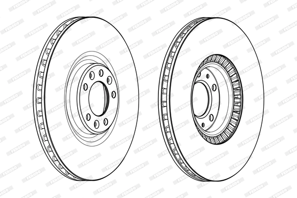 Brake Disc PREMIER DDF2234C