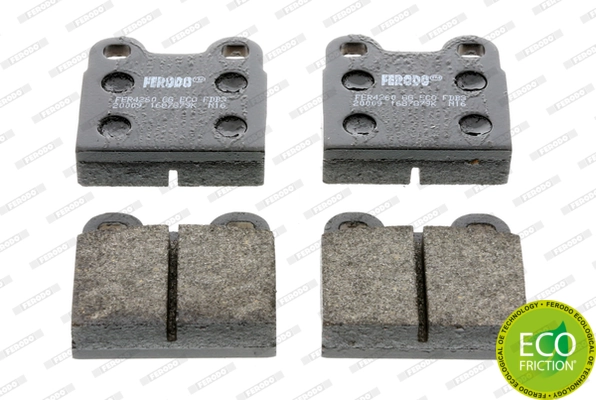 Brake Pad Set, disc brake PREMIER ECO FRICTION FDB3M