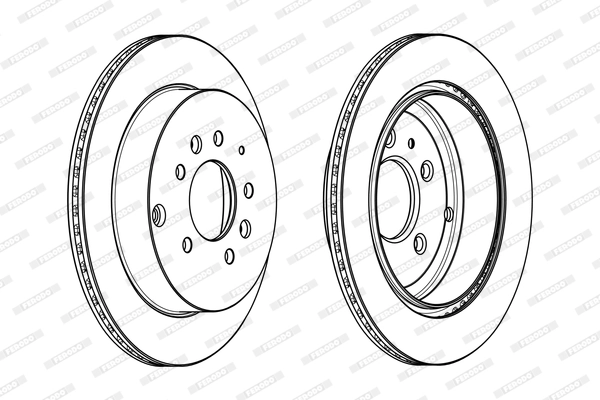 Brake Disc PREMIER DDF1819C